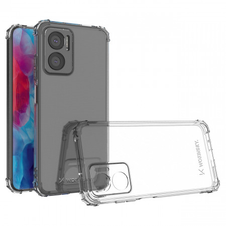 Подсилен силиконов гръб WOZINSKY Anti Shock Military Grade - Xiaomi Redmi 10 / 10 2022 / Note 11 4G прозрачен