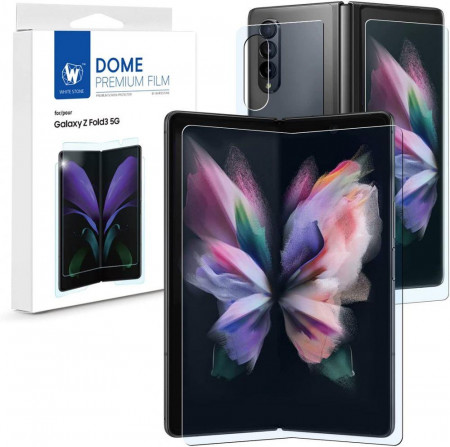 Протектори за голям и малък дисплей и за гръб WHITESTONE - Samsung Galaxy Z Fold3 5G