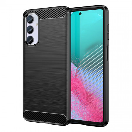 Силиконов гръб Carbon - Samsung Galaxy M54 черен
