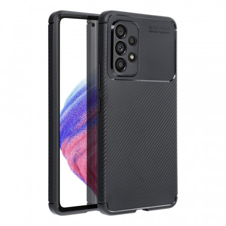 Силиконов гръб FORCELL Carbon Premium - Samsung A23 5G черен