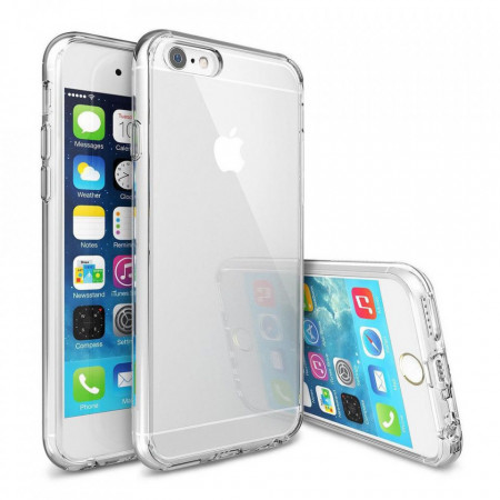 Тънък силиконов гръб 0.5mm - iPhone 6 Plus / 6s Plus прозрачен