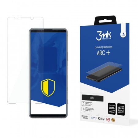 Ултратънък гъвкав протектор с пълно покритие 3mk ARC+ - Sony Xperia 5 II