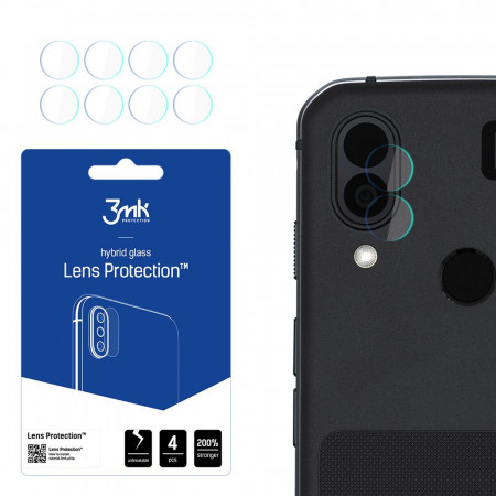 4 бр. гъвкав протектор за камера 3mk Lens Protection - CAT S62 Pro