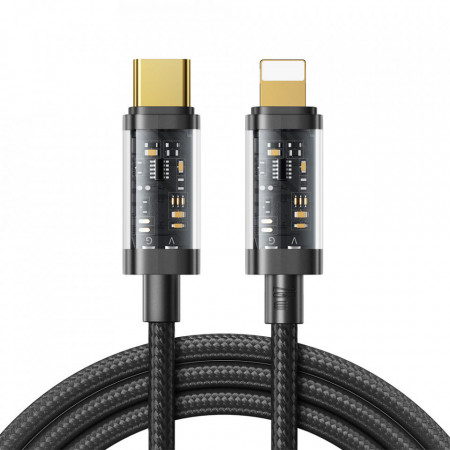 JOYROOM S-CL020A12 Type-C to Lightning 20W Data кабел 1.2m-Black