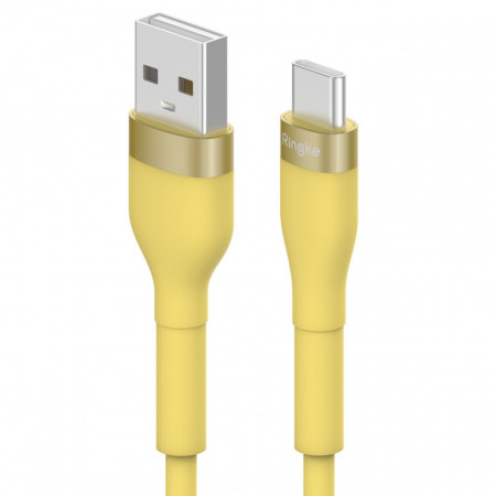 Ringke кабел USB-A - USB-C 480Mb / s 12W 2m жълт (CB60099RS)