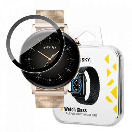 Wozinsky Watch Glass Hybrid Glass for Huawei Watch GT 3 46 mm черен