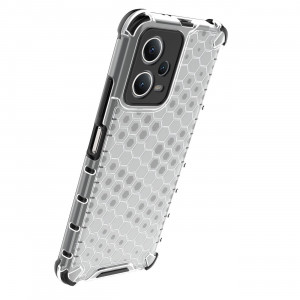 Гръб Honeycomb Armor със силиконов бъмпер - Xiaomi Poco X5 / Redmi Note 12 син - Img 18