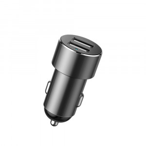 Зарядно за кола BASEUS 2x USB Type A 17W 3.1A + разклонител 2x вход за запалка 80W (CRDYQ-01) черно - Img 3