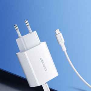 Зарядно за стена UGREEN 20W 3A USB Type C PD3.0 QC4.0+ (60450) бяло - Img 17