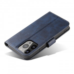 Калъф тип книга Magnet Elegant - Xiaomi Redmi Note 12 / Poco X5 син - Img 5