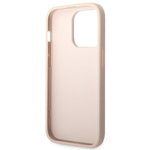 Оригинален гръб GUESS 4G Big Metal Logo GUHCP14L4GMGPI - iPhone 14 Pro розов - Img 7
