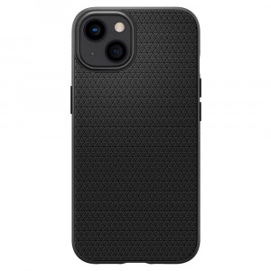 Оригинален гръб SPIGEN Liquid Air - iPhone 13 mini черен мат - Img 3