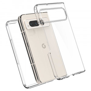 Оригинален гръб SPIGEN Ultra Hybrid - Google Pixel Fold кристалнопрозрачен - Img 11