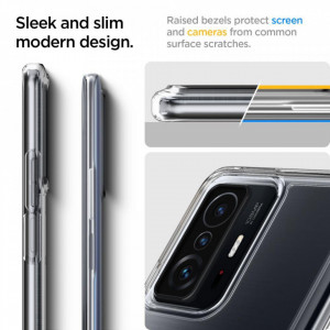 Оригинален гръб SPIGEN Ultra Hybrid - Xiaomi Mi 11 Ultra кристалнопрозрачен - Img 5