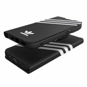Оригинален калъф тип книга ADIDAS OR PU - iPhone 13 Pro черен - Img 3