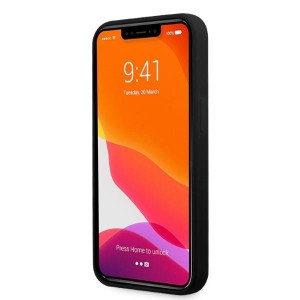 Оригинален твърд гръб FERRARI Silicone MagSafe FESSIHMP13XBK - iPhone 13 Pro Max черен - Img 5