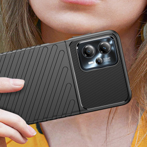Подсилен гръб Thunder - Moto g13 черен - Img 5