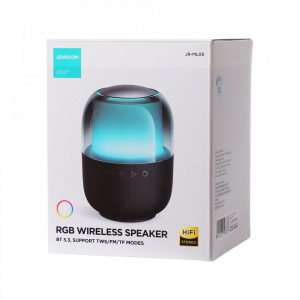 Преносима Bluetooth 5.3 колонка JOYROOM с RGB осветление 8W (JR-ML05) черна - Img 9