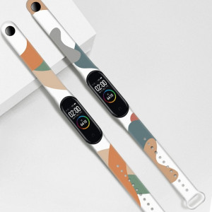 Силиконова каишка Moro - Xiaomi Mi Band 6 / Mi Band 5 (5) камуфлаж - Img 5