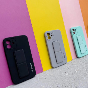 Силиконов гръб със стойка WOZINSKY Kickstand - Samsung Galaxy A04s / A13 5G син - Img 12
