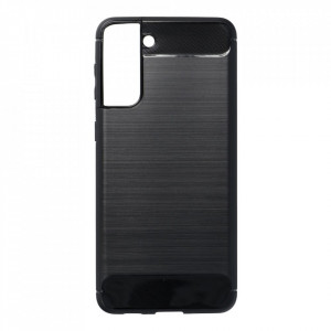 Силиконов гръб FORCELL Carbon - Samsung Galaxy S21+ 5G черен - Img 2