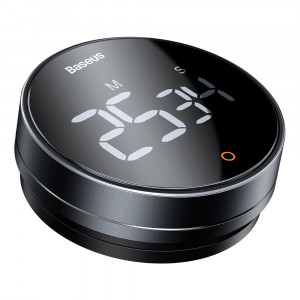 Въртящ се магнитен таймер Baseus Heyo Pro сив (FMDS000013) - Img 4