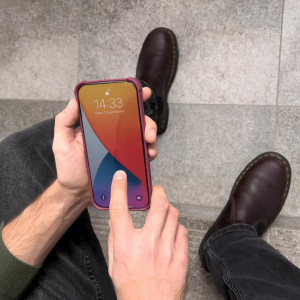 Гръб Card Armor - iPhone 13 mini тъмнозелен - Img 10