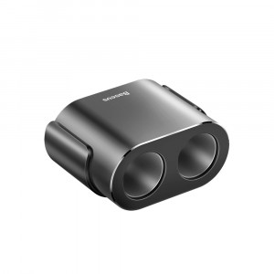 Зарядно за кола BASEUS 2x USB Type A 17W 3.1A + разклонител 2x вход за запалка 80W (CRDYQ-01) черно - Img 4