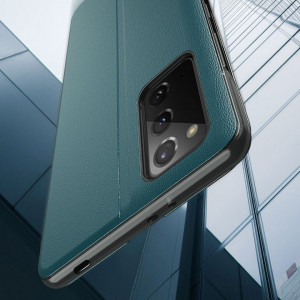 Калъф тип книга от еко кожа Eco - Xiaomi Poco M3 / Redmi 9T черен - Img 4