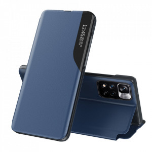 Калъф тип книга от еко кожа Eco - Xiaomi Poco M4 Pro 5G син - Img 1