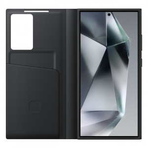 Оригинален калъф тип книга SAMSUNG Smart View Wallet (EF-ZS928CBEGWW) - Samsung Galaxy S24 Ultra черен - Img 3