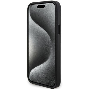 Оригинален твърд гръб MERCEDES Smooth Leather MagSafe - iPhone 15 Plus черен - Img 5