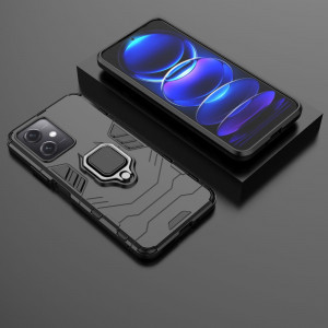 Подсилен гръб с магнитна стойка Ring Armor - Xiaomi Poco X5 / Redmi Note 12 черен - Img 5