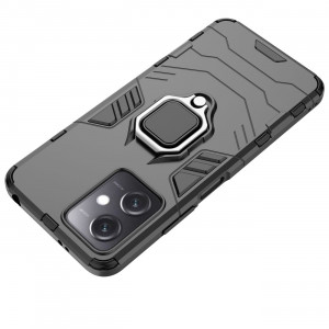 Подсилен гръб с магнитна стойка Ring Armor - Xiaomi Poco X5 / Redmi Note 12 черен - Img 15