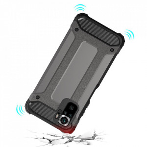 Подсилен гръб Hybrid Armor - Xiaomi Poco M4 Pro 5G черен - Img 6