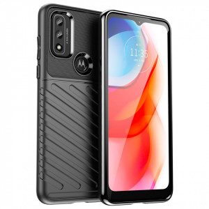 Подсилен гръб Thunder - Moto g play 2022 черен - Img 1