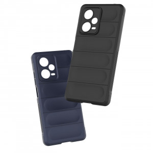 Подсилен гъвкав гръб Magic Shield - Xiaomi Redmi Note 12 Pro+ 5G син - Img 15