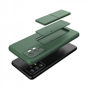 Силиконов гръб със стойка WOZINSKY Kickstand - Samsung Galaxy A04s / A13 5G син - Img 6