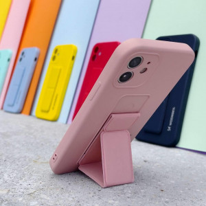 Силиконов гръб със стойка WOZINSKY Kickstand - Xiaomi Redmi 10X 4G / Redmi Note 9 черен - Img 8