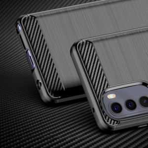 Силиконов гръб Carbon - Moto g stylus 2022 черен - Img 2