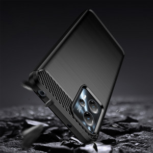 Силиконов гръб Carbon - Moto g13 черен - Img 3