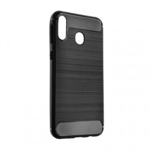 Силиконов гръб FORCELL Carbon - Samsung Galaxy A31 черен - Img 6