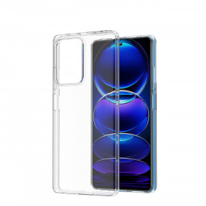 Тънък силиконов гръб 0.5mm - Xiaomi Redmi Note 12 Pro+ 5G thin cover прозрачен - Img 4