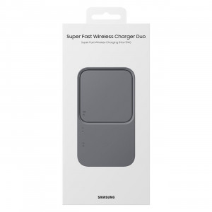 Безжично зарядно SAMSUNG GALAXY Duo QC 15W (EP-P5400BBEGEU) черно - Img 5