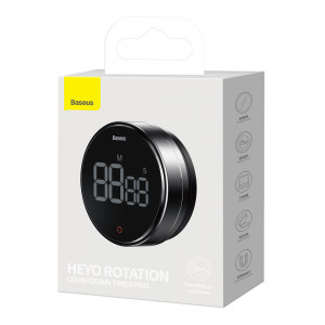 Въртящ се магнитен таймер Baseus Heyo Pro сив (FMDS000013) - Img 5