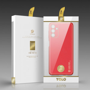 Гръб от еко кожа DUX DUCIS Yolo - Samsung Galaxy A04s / A13 5G червен - Img 5