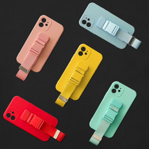 Гръб Rope с каишка - Xiaomi Redmi 10X 4G / Redmi Note 9 черен - Img 12