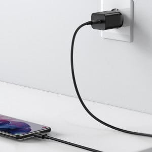Зарядно за стена BASEUS Super Si 1C 25W USB Type C PD QC (CCSP020102) бяло - Img 17