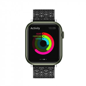 Каишка Y - Apple Watch 7 / SE (45 / 44 / 42mm) черен - Img 3