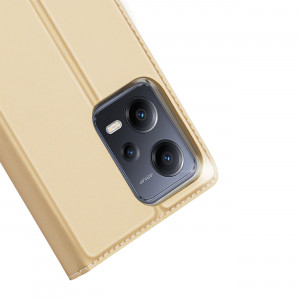 Калъф тип книга DUX DUCIS Skin Pro - Xiaomi Redmi Note 12 Pro+ 5G златист - Img 3